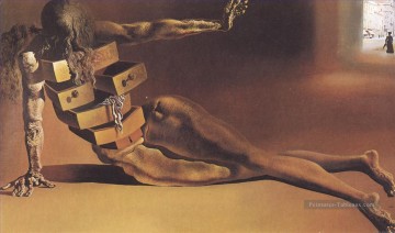 Salvador Dali Painting - The Anthropomorphic Cabinet Cubism Dada Surrealism Salvador Dali